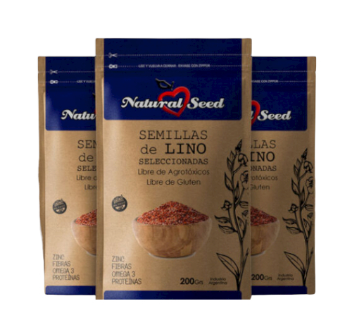 Semillas de Lino Seleccionadas – Natural Seed